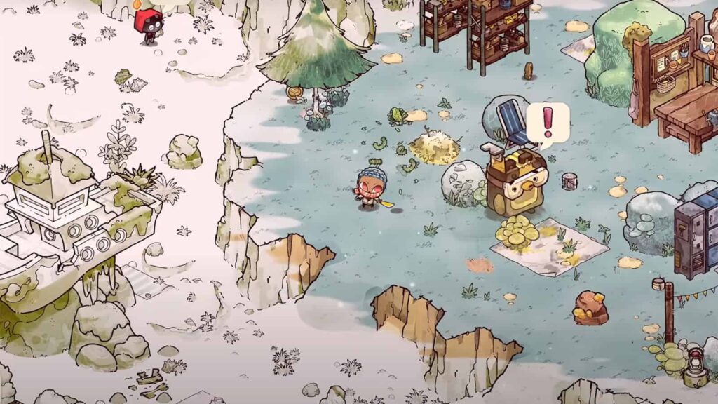 An official screenshot of Cozy Grove.