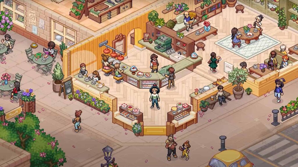 An official screenshot of Witchbrook.