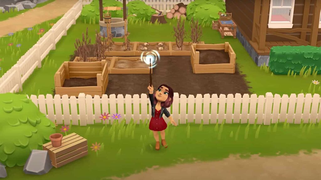 An official screenshot of Wylde Flowers.