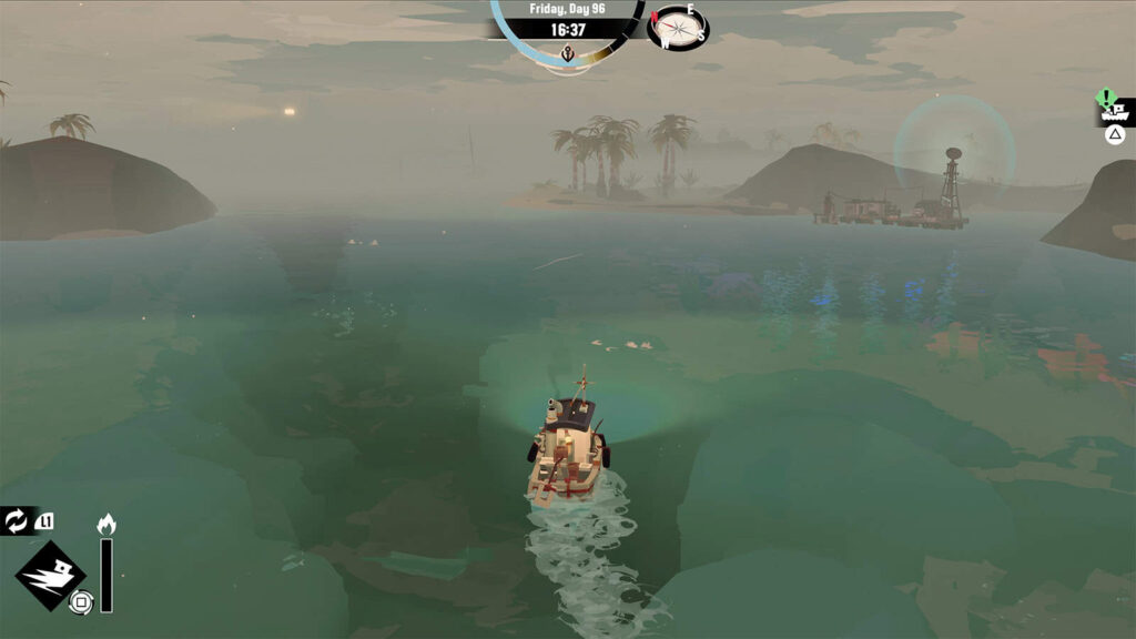 A screenshot from my Dredge game showing the location of the Gulper Eel in Stellar Basin.