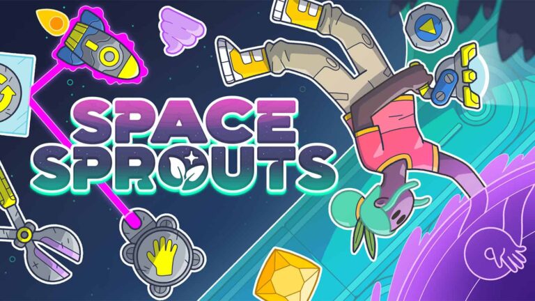 The official art for Space Sprouts.