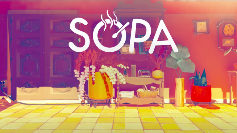 The official artwork for Sopa: Tale Of The Stolen Potato.