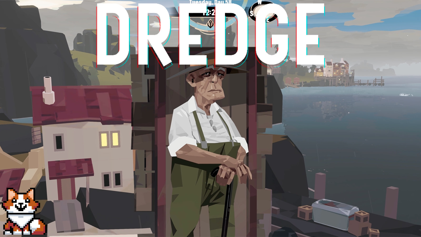 An image showing the Hermit from the Hermitage pursuit in Dredge.