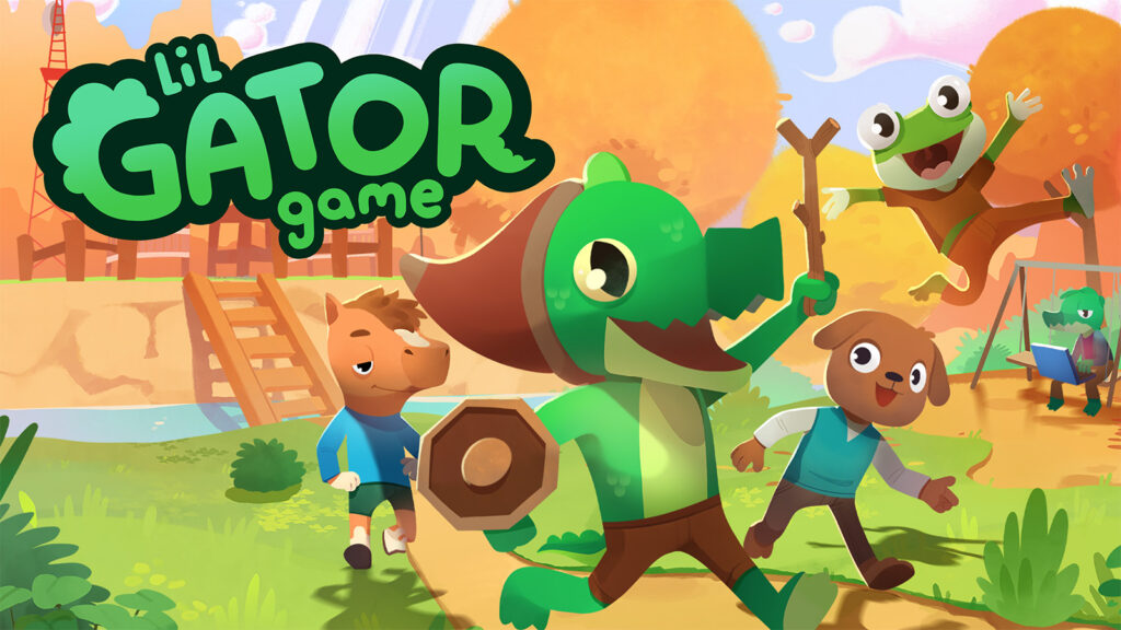 The official artwork for Lil Gator Game.